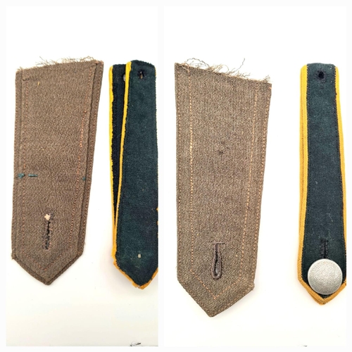 647 - A Selection of WW2 Uniform Shoulder Boards.