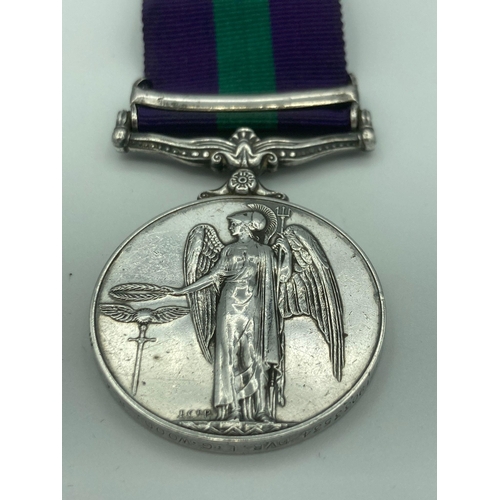 334 - Genuine George VI MALAYA MEDAL with clasp and ribbon awarded to DVR L.G.WOOD RASC for service during... 