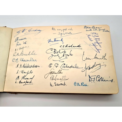 233 - A Signed Autograph of Laurence Olivier and Ralph Richardson - Signed in the middle of this fascinati... 