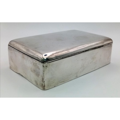 339 - An Antique Silver Cigarette Case with Tortoiseshell Interior. Hallmarks for Birmingham 1924. Possibl... 