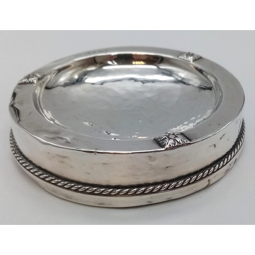 513 - An Antique Silver Small Bonbon Dish. Hallmarks for Birmingham 1927. Makers mark of G. Payne and Son.... 