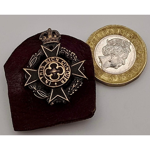 702 - An Original WW2 Royal Chaplains Army Department Badge.