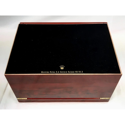 186 - Two-Tier Elite Watch Display Case - Perfect for Rolex Watches. 20 plush watch spaces on two levels. ... 