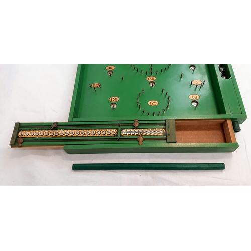 46 - A Vintage Bagatelle Game. We know this item to be at least 70 years old! In good condition with orig... 