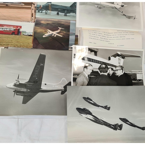 277 - Over 300 Original Aircraft Colour and Black and White Photographs. Contains pictures taken from the ... 