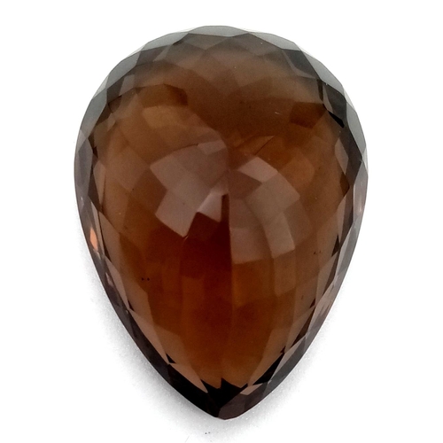 686 - Lot of 3 Gemstones - 37.75 Ct Mixed Cut Smoky Quartz, 34.25 Ct Mixed Cut Lemon Quartz & 46.95 Ct Mix... 