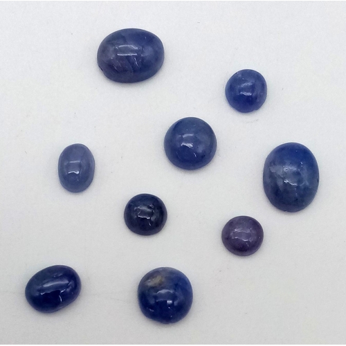 764 - 15.95 Ct Mixed Cut Tanzanite Lot, GLI Certified