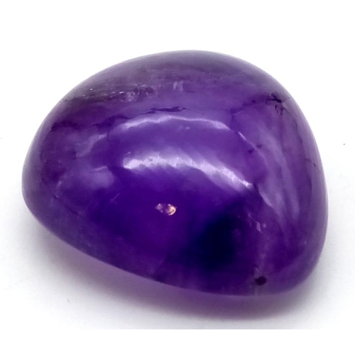 771 - 33.86 Ct Cabochon Amethyst, Pear Shape, IGL&I Certified.