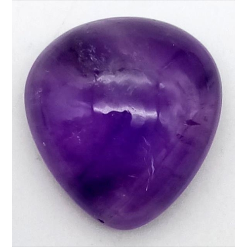 771 - 33.86 Ct Cabochon Amethyst, Pear Shape, IGL&I Certified.