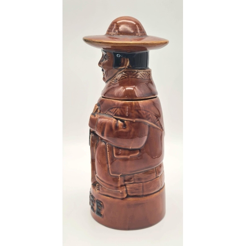 310 - A PRICE & KENSINGTON coffee jar. Made to resemble a South American coffee plantation worker dressed ... 