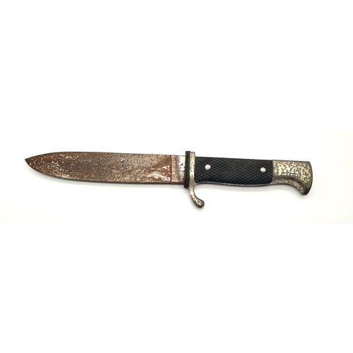 336 - 3rd Reich Hitler Youth Knife. RZM Marked. Solingen.