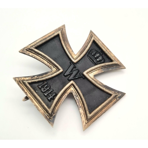 343 - WW1 German Iron Cross 1st Class E.K.I.