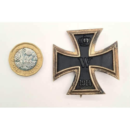 343 - WW1 German Iron Cross 1st Class E.K.I.