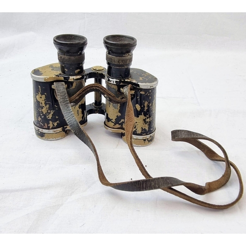 112 - WW2 German Original Cased 6x30 Binoculars made by Cag = Swarovski Tirol. Makers names were
replaced ... 