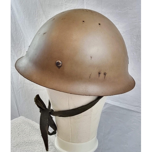 140 - WW2 Japanese Type 90 Helmet.