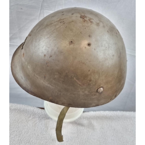 49 - WW2 Japanese Rare Rikusentai Paratrooper Helmet Part of the Special Naval Landing Forces (Marines).