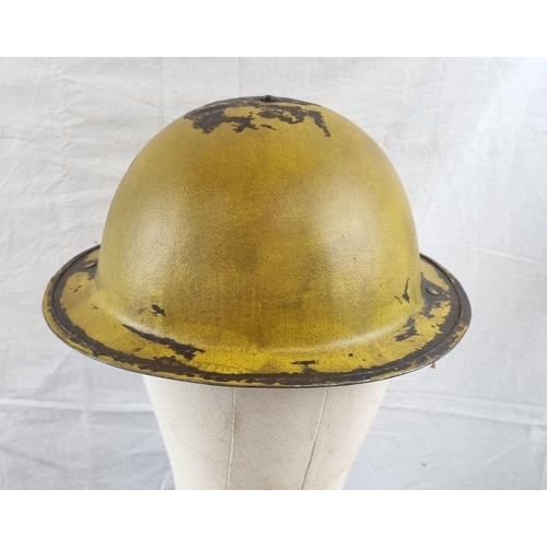 588 - WW2 British Home Front GAS Inspection Officers Helmet.