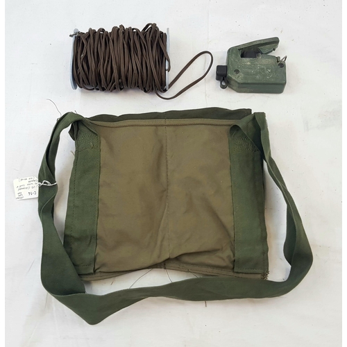 168 - Vietnam War Era US Claymore Bag with Line and Clacker (No Mine).