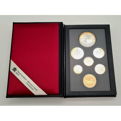 241 - A 1996 Canadian Proof Coin Set. From the Royal Canadian Mint this is the only set available that fea... 