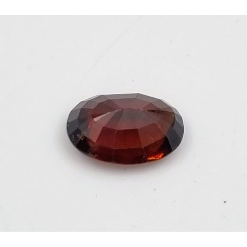 695 - 5.57ct Natural Hessonite. ITGLR Certified.