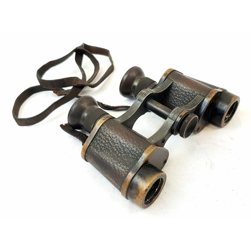 412 - WW1 Imperial German Carl Zeiss Binoculars and Case Circa 1917.