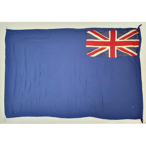 504 - WW2 Small Blue Ensign. Issued by the Royal Navy for civilian boats for use during Operation Dynamo,
... 