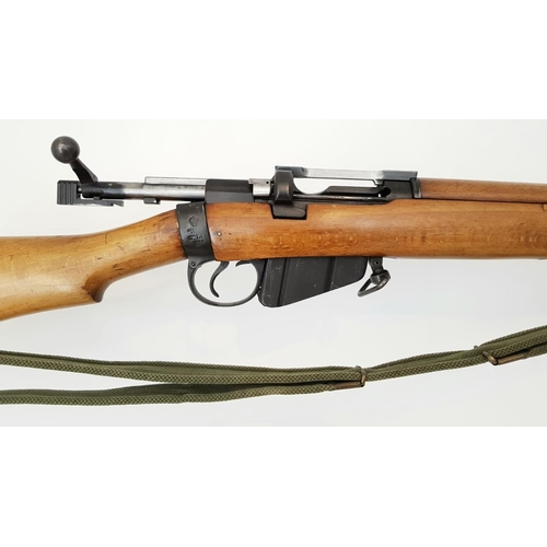 464 - A Superb Deactivated 1911 SMLE Enfield .303 Bolt Action Rifle. Original light woodwork with fitted P... 