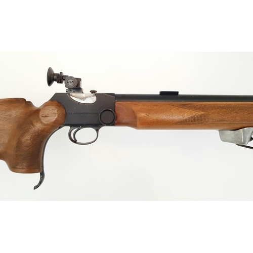 377 - A Deactivated BSA Martini International .22 Target Rifle. 
Very good overall condition. Serial no - ... 