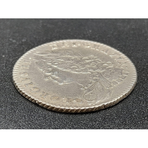 271 - A 1758 George III Sixpence Silver Coin. VF-EF condition but please see photos. Spink -3711.