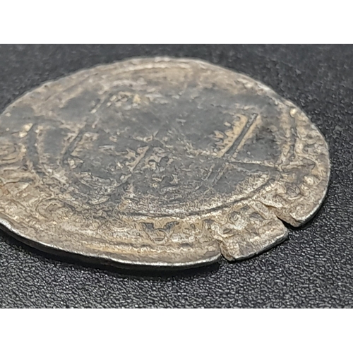 361 - A 1554-57 Henry VIII Silver Groat Coin. AF condition - please see photos.