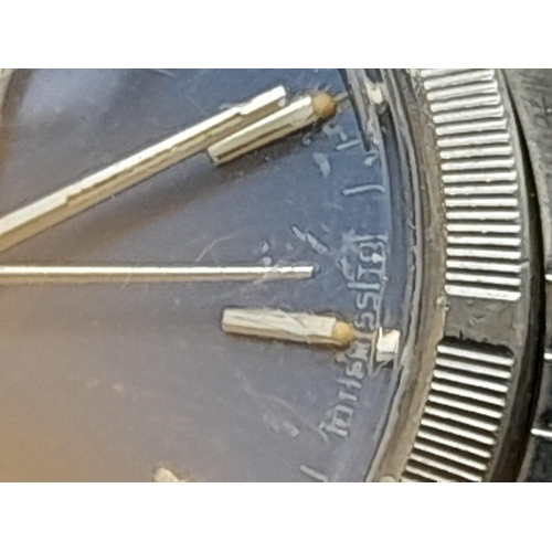 4 - ROLEX DATEJUST BLUE DIAL FULL WORKING ORDER RECENTLY SERVICED AF. 25mm