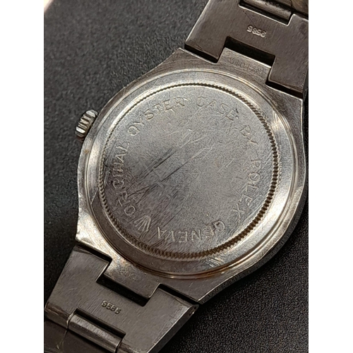 97 - A Vintage Tudor Prince Oysterdate Gents Watch. Automatic movement. Stainless steel strap and case - ... 