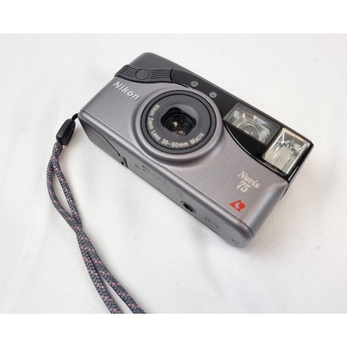 450 - A Brilliant Collection of Vintage Cameras. Including 35mm, instant, movie. Plus extra lenses and oth... 