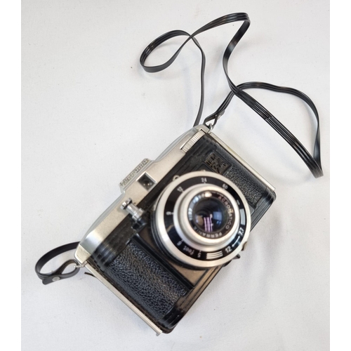 450 - A Brilliant Collection of Vintage Cameras. Including 35mm, instant, movie. Plus extra lenses and oth... 