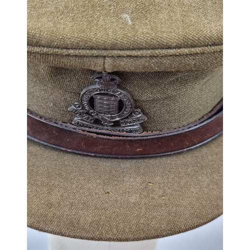 394 - A WW2 Royal Ordinance Corps Officers Uniform. NOTE! Please read handwritten provenance and see photo... 