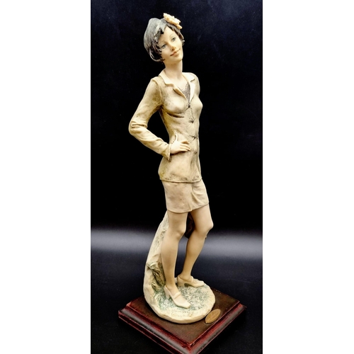 429 - A Giuseppe Armani Limited Edition Florence Figurine. Number 176 of 5000. 38cm tall.