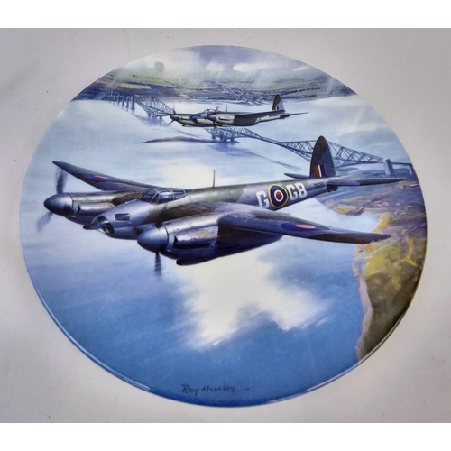 438 - Three Royal Doulton - In Defence of The Realm Aircraft Decorative Plates. As new, in original packag... 