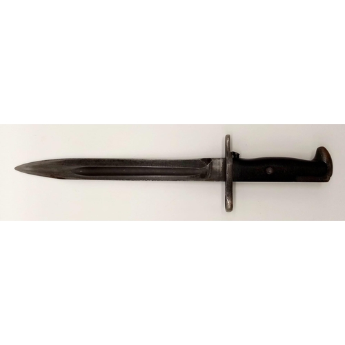 362 - WW2 US M1 Garand Bayonet. Maker: American Fork & Hoe.