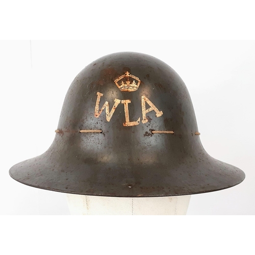 524 - WW2 British Homefront Woman’s Land Army Zuckermann Helmet.