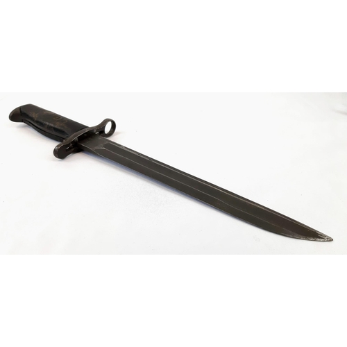 280 - WW2 US M1-E Garand Bayonet. A nice early 1916 dated 1905 pattern bayonet cut down for WW2 use. The v... 