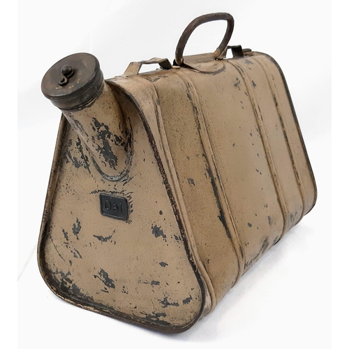 313 - WW2 German Africa Corps Motorcycle Fuel Can.