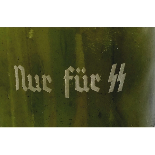 486 - WW2 German Wine Bottle “Only for SS”.