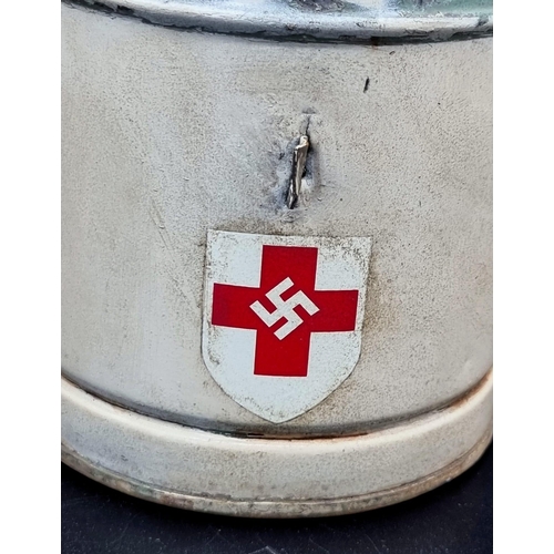 489 - WW2 German D.R.K. (German Red Cross) Collection Tin.