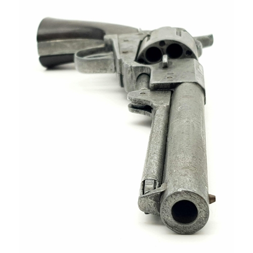 459 - Vintage Retrospective Full Weight Copy of a Navy Colt Revolver, Working Action 33cm Length.