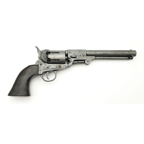 459 - Vintage Retrospective Full Weight Copy of a Navy Colt Revolver, Working Action 33cm Length.