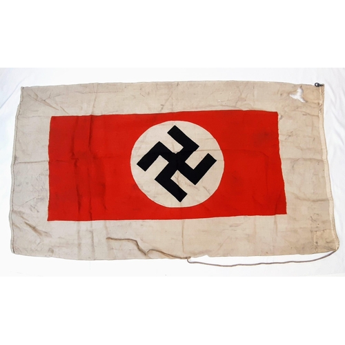 170 - WW2 Dutch Made Kriegsmarine Flag Used on the Barges When Moving Troops and Equipment etc.