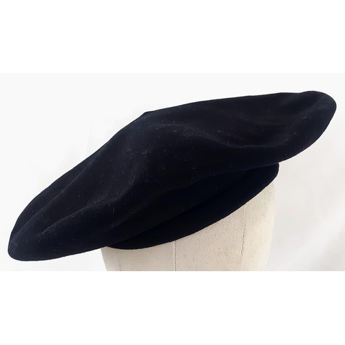 609 - WW2 French Milice Officers Beret. A French political paramilitary organisation that fought to bring ... 