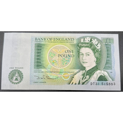 331 - Ten Uncirculated Somerset One Pound Notes with Sequential Serial Numbers.