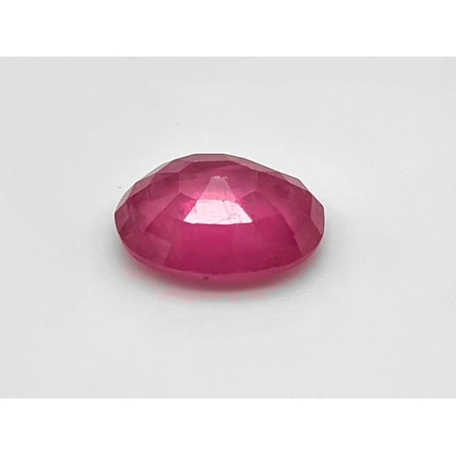 1182 - 3.56ct Natural Ruby IGLI Certified.