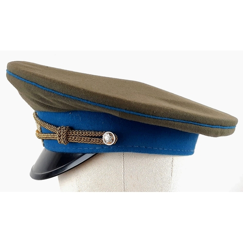 1187 - A 1990s Soviet Airforce Officers Hat. Size 59.